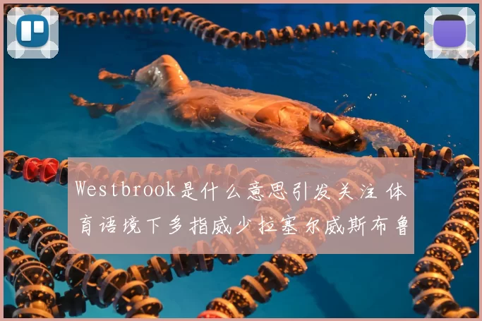 Westbrook是什么意思引发关注 体育语境下多指威少拉塞尔威斯布鲁克